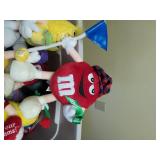 Large Bin Full of M&M Plushies