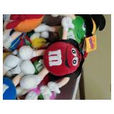 Large Bin Full of M&M Plushies
