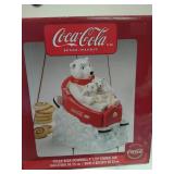 Coca-Cola Polar Bear Downhill Cookie Jar