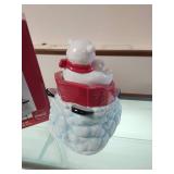 Coca-Cola Polar Bear Downhill Cookie Jar