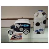 Two Oreo Cookie Jars