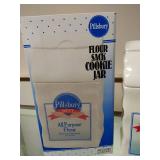 Collection of Pillsbury All Purpose Flour Kitchen Items