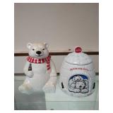 Two Coca-Cola Cookie Jars