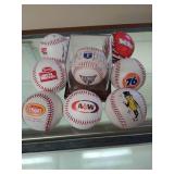 Eight Promotional Baseballs