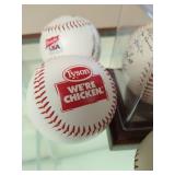 Eight Promotional Baseballs