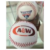 Eight Promotional Baseballs