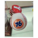 Eight Promotional Baseballs