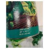 Large Collection of Green Giant Toys and Décor