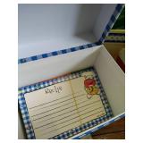 Eleven Promotional Recipe Boxes