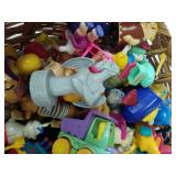 Basket Full of Wind Up Toys