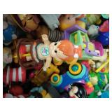 Basket Full of Wind Up Toys