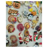 Large Collection of Holiday Pins