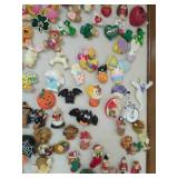 Large Collection of Holiday Pins