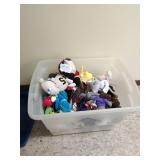 Large Bin Full of Promotional Plushies