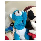Large Bin Full of Promotional Plushies
