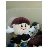 Large Bin Full of Promotional Plushies