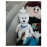 Large Bin Full of Promotional Plushies