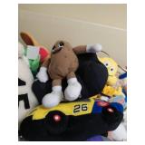 Large Bin Full of Promotional Plushies