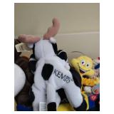Large Bin Full of Promotional Plushies