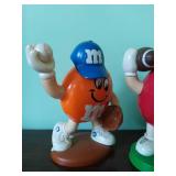 Three M&Ms Sports Candy Dishes