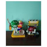 Two M&Ms Candy Dishes