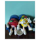 Two M&Ms Candy Dishes
