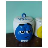 Set of Four M&Ms Canisters