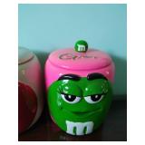 Set of Four M&Ms Canisters
