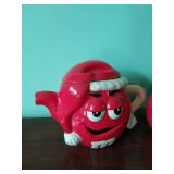 Two M&Ms Teapots and One Canister