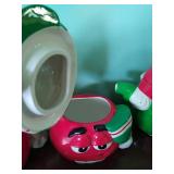 Two M&Ms Teapots and One Canister