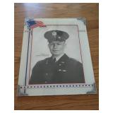 Framed Eisenhower Photo