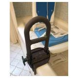 Electric Bath/Shower Chair, crutches, and grabber