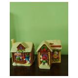 Two M&Ms Winter Themed Cookie Jars