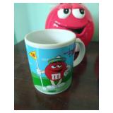 Collection of Red M&M Items