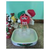 Collection of M&M Christmas Items