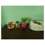 Collection of M&M Toys