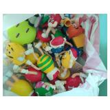 Collection of M&M Toys