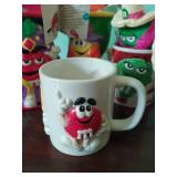 Collection of M&M Themed Mugs