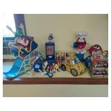 Collection of M&M Items