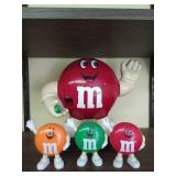 Collection of M&M Classic Dispensers
