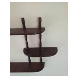 Wood Wall Display Shelf