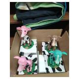 Collection Of Kemps Bobble Head Cows