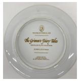 Six Fairy Tale Porcelain Plates