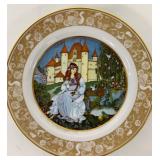 Six Fairy Tale Porcelain Plates
