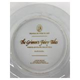 Six Fairy Tale Porcelain Plates