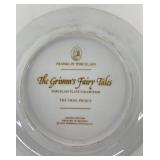 Six Fairy Tale Porcelain Plates