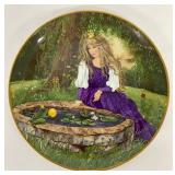 Six Fairy Tale Porcelain Plates