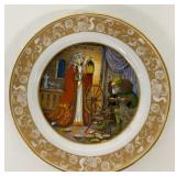 Six Fairy Tale Porcelain Plates