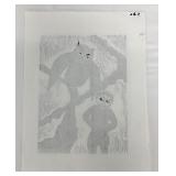 Three Original Block Prints by Jack Zipes