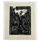 Three Block Prints Illustrated by Jack Zipes from the Book Charles Godfrey Leland and his Magical Tales